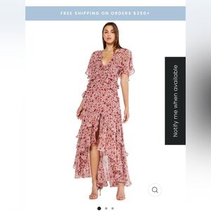 Misa Los Angeles Scarlet red dress